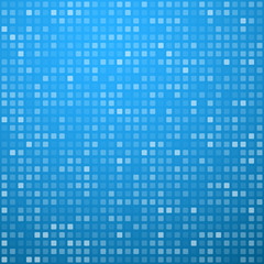 Squares blue technology pattern.