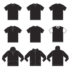 Black Shirts Template