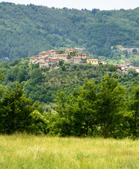 Regnano, old village in Tuscany
