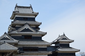 Matsumoto castle in Matsumoto, Japan