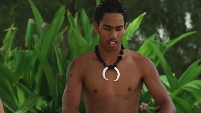 pacific island dancer
