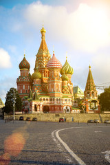 Fototapeta na wymiar St. Basil Cathedral,Russia, Moscow