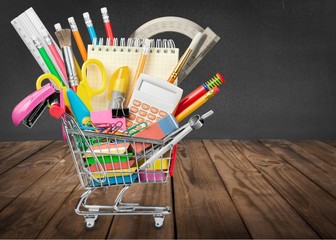 Education. Back to School Supplies Sale