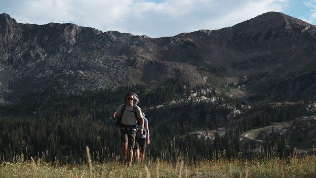 two hikers