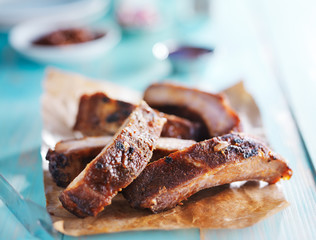 barbecue spare ribs