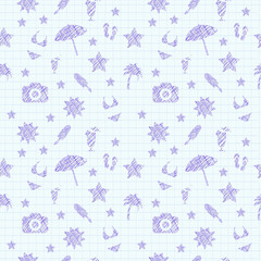 Seamless pattern of travel,holiday