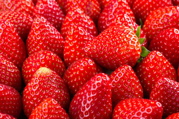 Fresh strawberry background