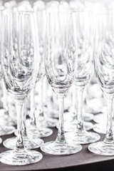 empty glasses
