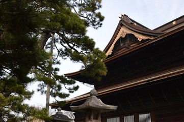 Fototapeta premium Zenko-ji Tempel in Nagano, Japan