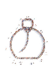 people in the form of perfume bottles.