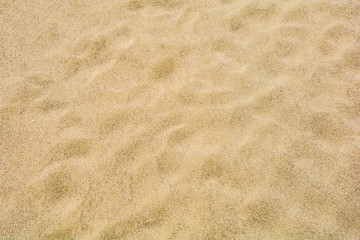 Texture of sand with space for text