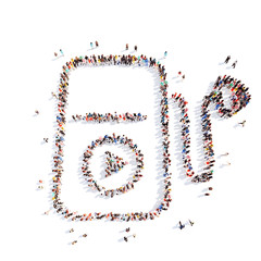 people in the form of MP3 player.