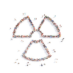 people in the form of simovla radiation.