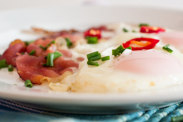 Ham and eggs macro