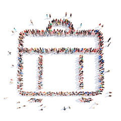 people in the form of a portfolio.