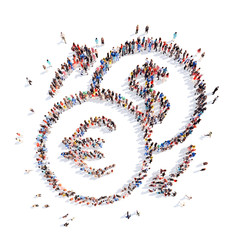 people in the form of exchange rates.