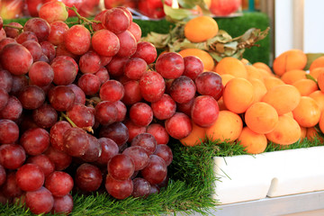 Fresh grapes