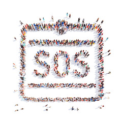 people in the form of tablets SOS.