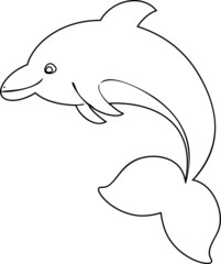 Coloring with dolphin