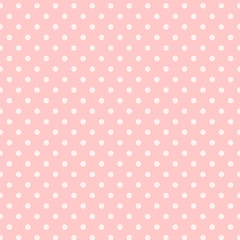 Rosa nahtloses Muster mit Kreisen