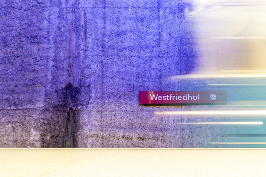Westfriedhof subway station