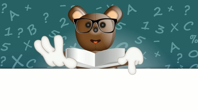 Toby Ted Teddybear learning school preschool collage pupil