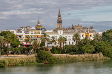 Sevilla, vistas del Guadalquivir