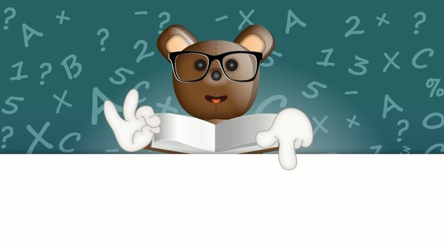 Toby Ted Teddybear learning school preschool collage pupil