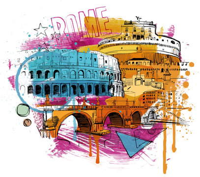 Fototapeta Inside Rome