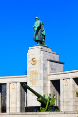 Soviet War Memorial in Berlin Tiergarten, Germany.  Monument Of