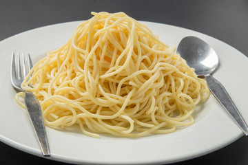 spaghetti with sauce