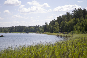 белое озеро