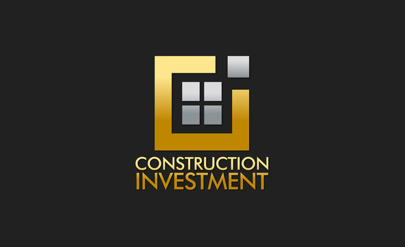 Construction Investment Real Estate Logo