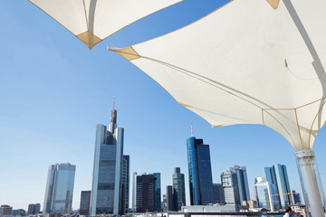 Skyline von Frankfurt