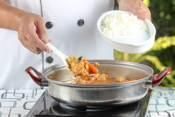 chef cooking