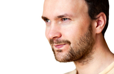 Obraz premium Young Man close up having an Idea.