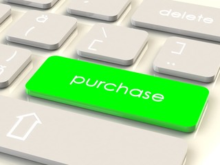 Fototapeta premium e-shop keyboard