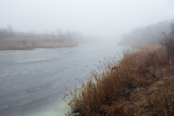 Obraz na płótnie Canvas Morning's fog