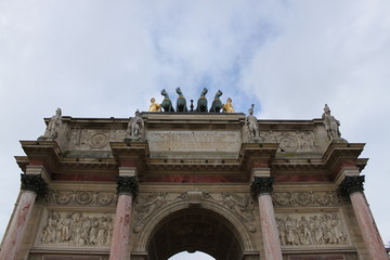 Arc de triomphe du Carrousel, the smaller one