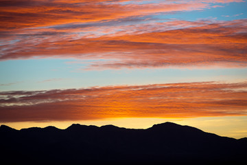 Mountains and Sunrise