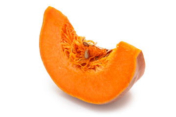 Piece of pumpkin.