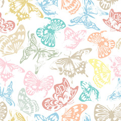 Fototapety  Butterfly Pattern