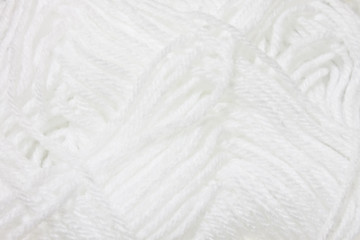 White Yarn background