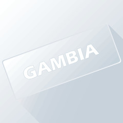 Gambia unique button