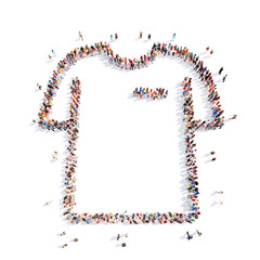 people in the form of shirt.