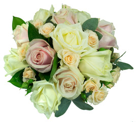 Bridal bouquet of roses