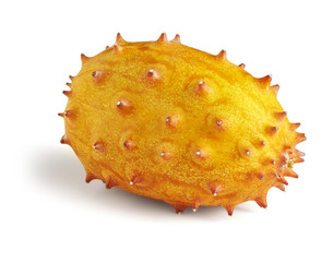 Kiwano on white