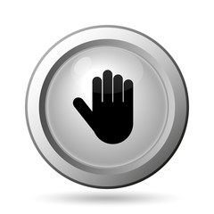 Obraz premium Stop icon