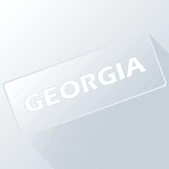 Georgia unique button