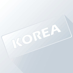 Korea unique button